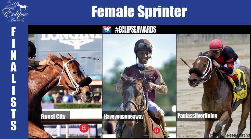 Eclipse Awards Female Sprinter